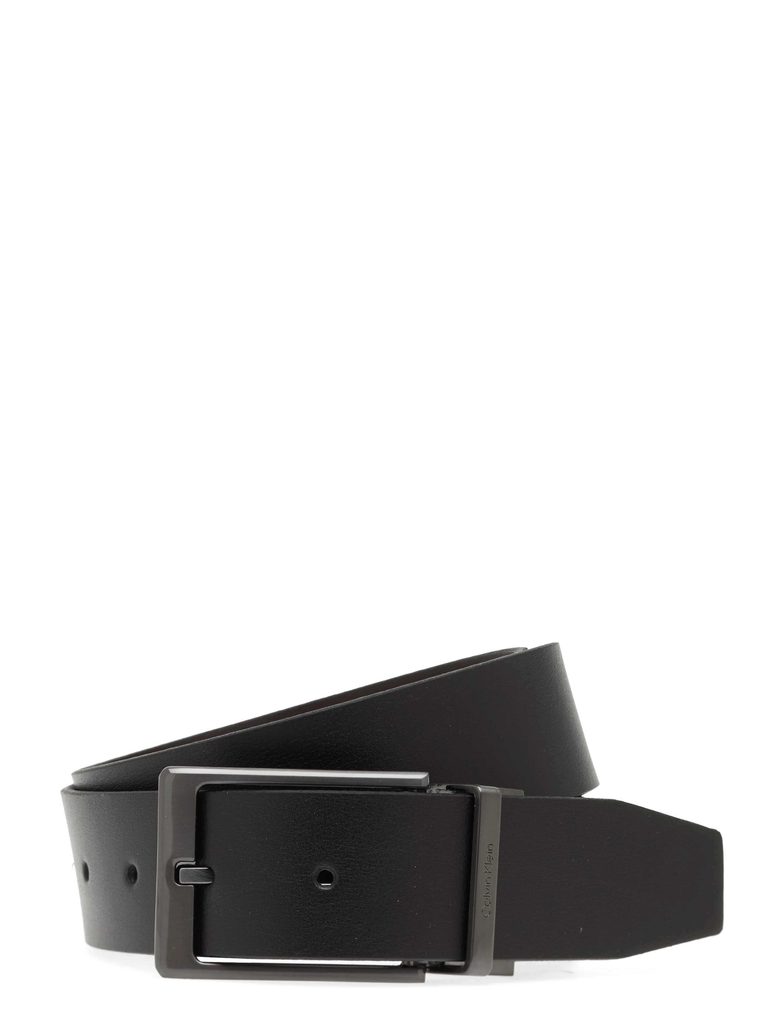 Calvin Klein - ADJ/REV CK SLEEK 35MM - black/dark brown - 0