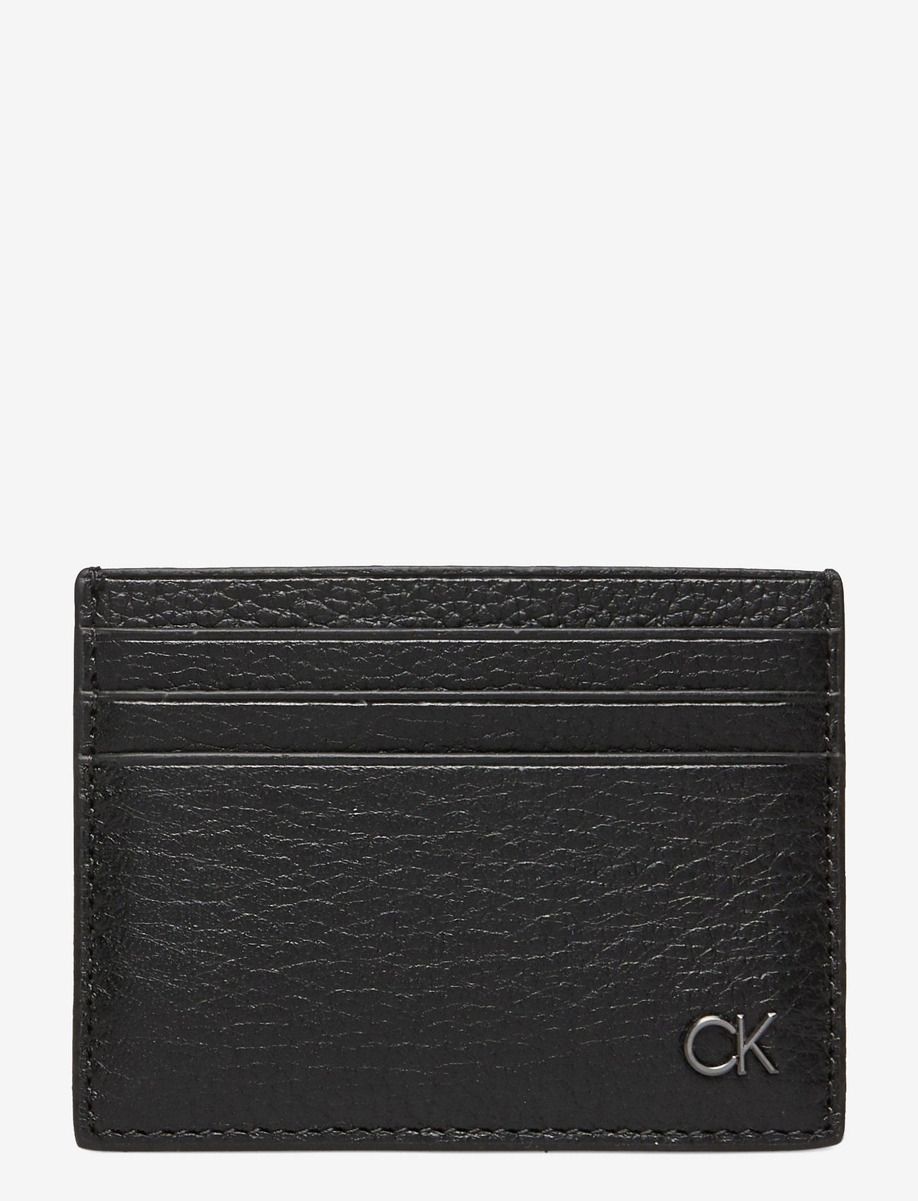 Calvin Klein - CK PEBBLE CARDHOLDER 6CC - ck black - 0