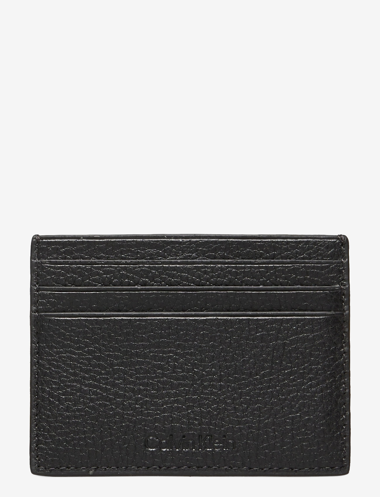 Calvin Klein - CK PEBBLE CARDHOLDER 6CC - ck black - 1