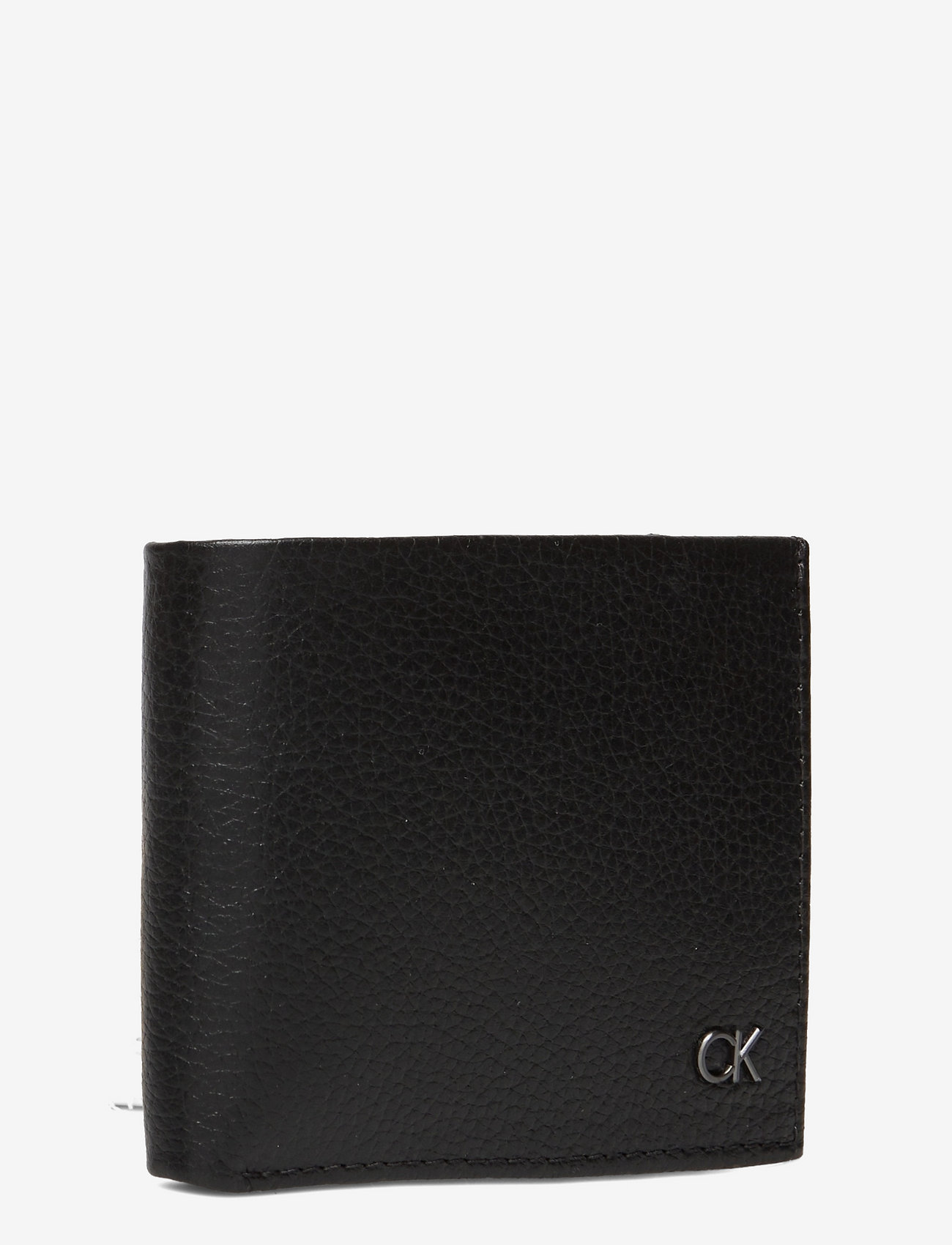 Calvin Klein - CK PEBBLE BIFOLD 5CC W/COIN - ck black - 2