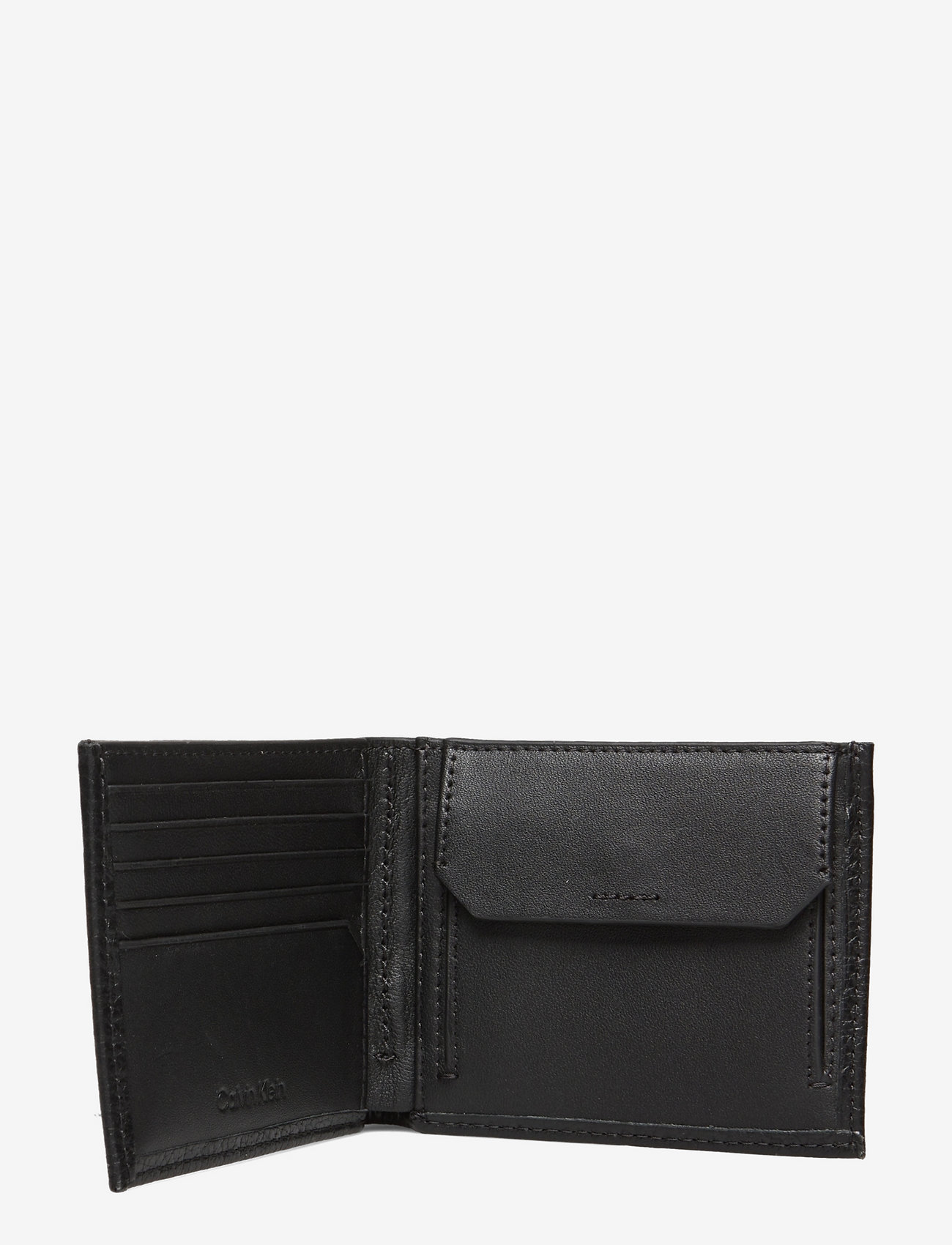 Calvin Klein - CK PEBBLE BIFOLD 5CC W/COIN - ck black - 3