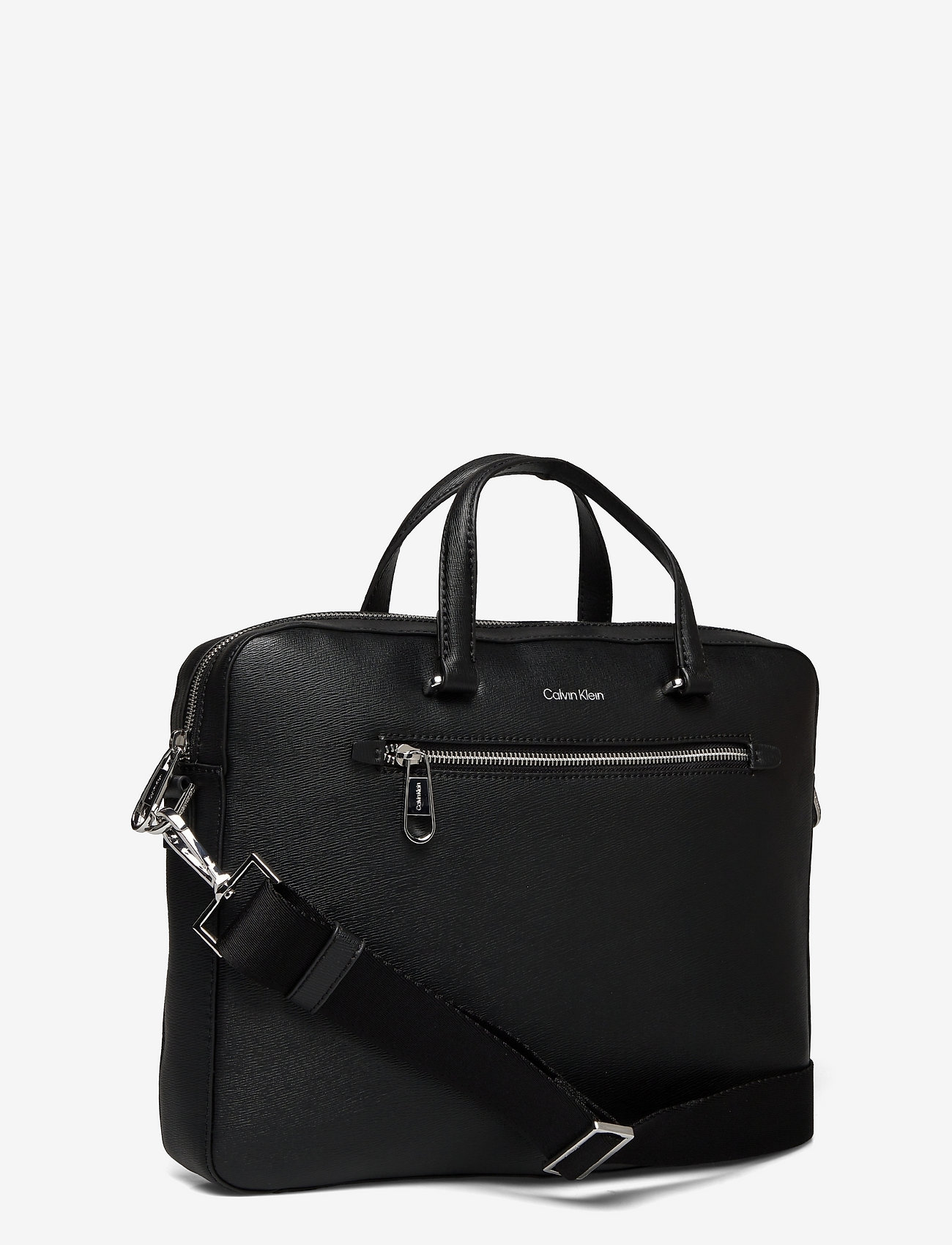 Calvin Klein - MINIMALISM SLIM LAPTOP BAG - ck black - 2