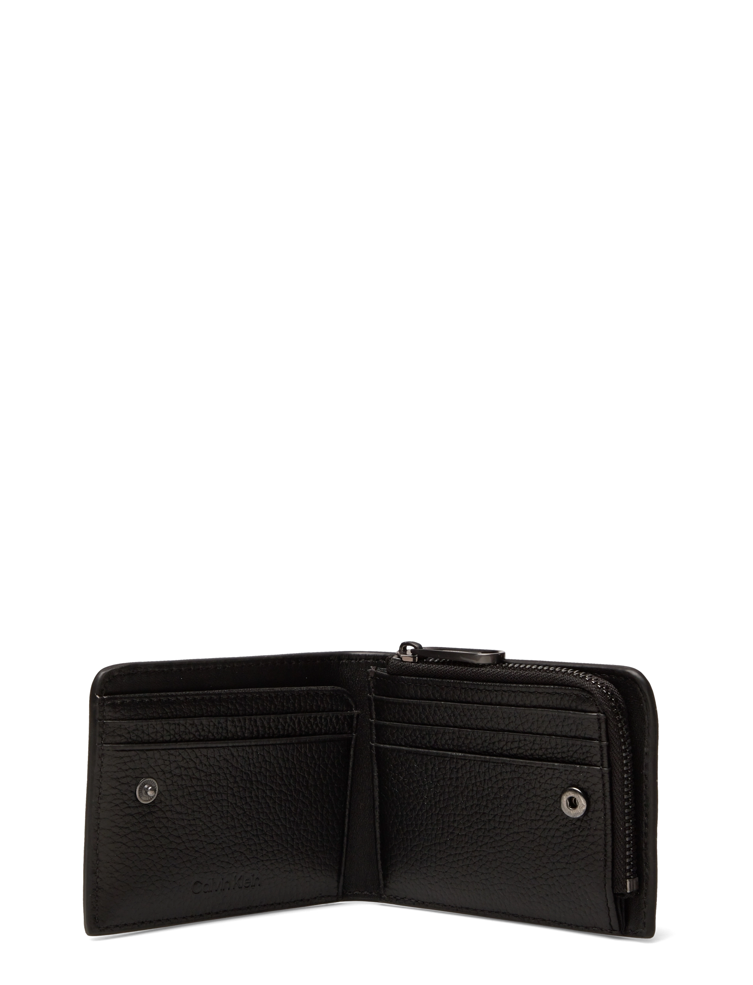 Calvin Klein - CK PEBBLE BIFOLD HALF Z/A - ck black - 3