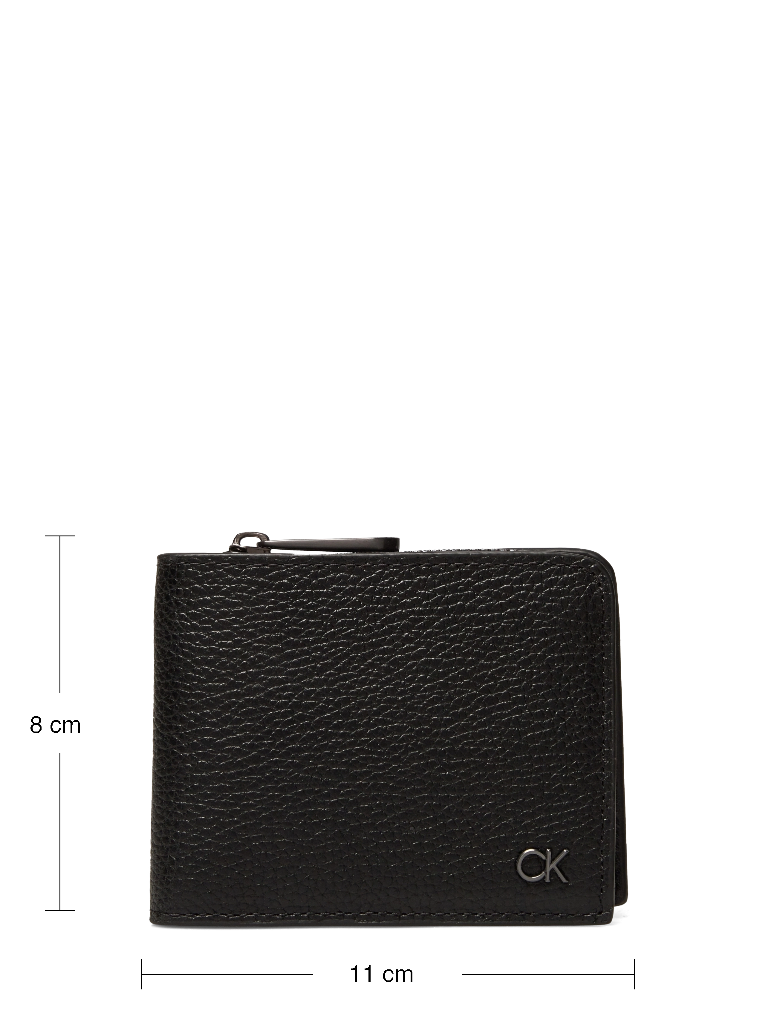 Calvin Klein - CK PEBBLE BIFOLD HALF Z/A - ck black - 4