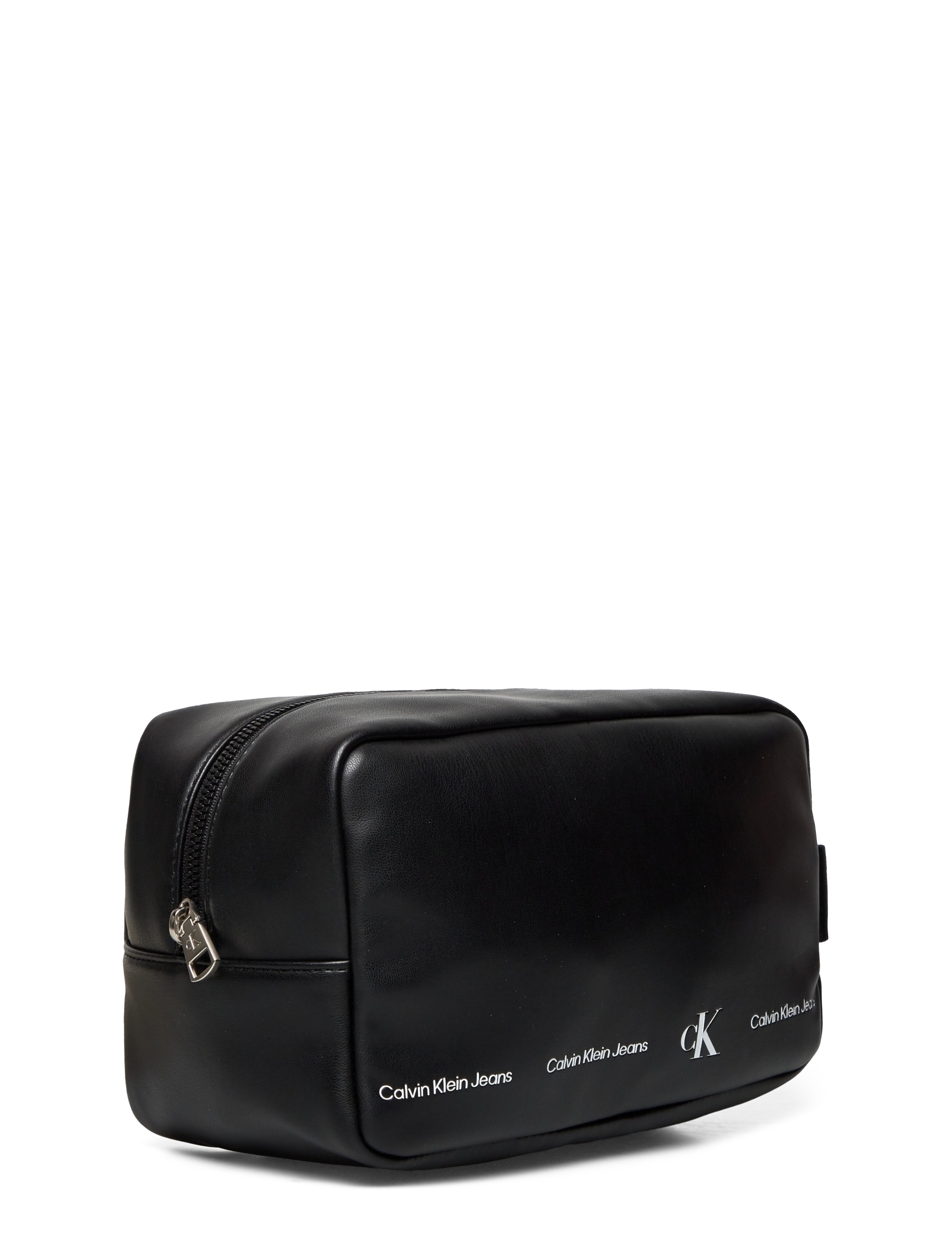 Calvin Klein - LOGO STRIPE WASHBAG - black - 2
