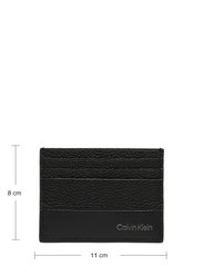 Calvin Klein - SUBTLE MIX CARDHOLDER 6CC - kortelių dėklai - ck black - 3