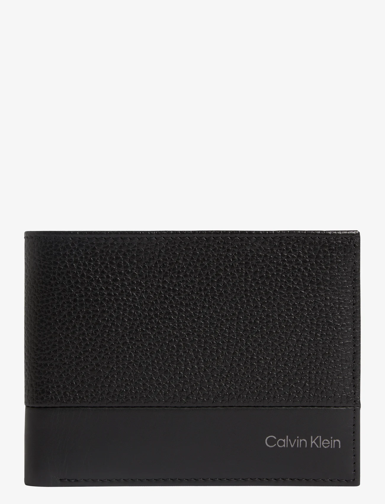 Calvin Klein - SUBTLE MIX BIFOLD 5CC W/COIN L - lommebøker - ck black - 0