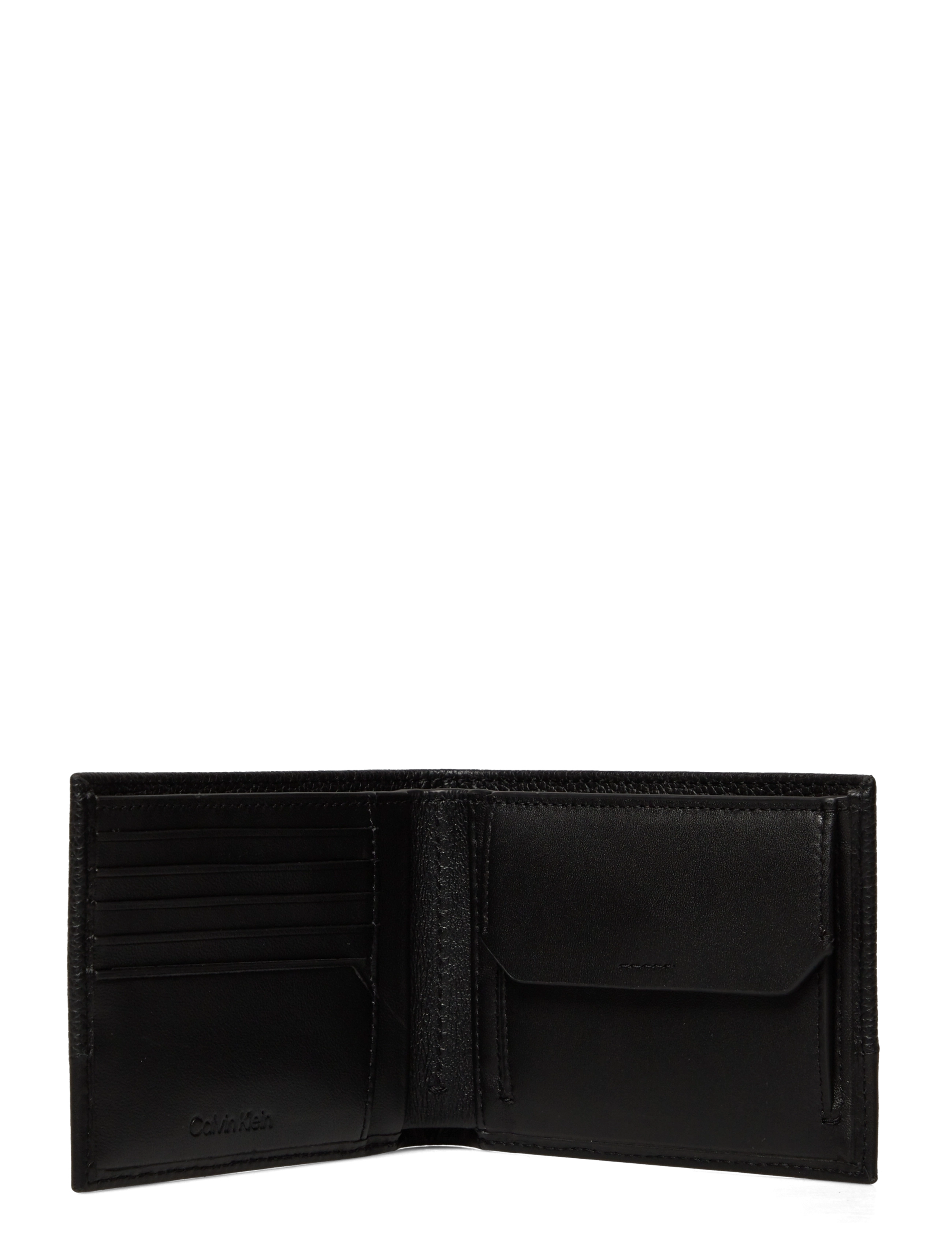 Calvin Klein - SUBTLE MIX BIFOLD 5CC W/COIN L - ck black - 3