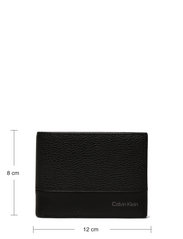 Calvin Klein - SUBTLE MIX BIFOLD 5CC W/COIN L - portemonnaies - ck black - 4