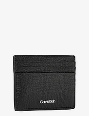 Calvin Klein - MINIMALISM CARDHOLDER W/CLIP - etui na karty kredytowe - ck black - 2