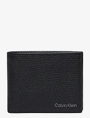 Calvin Klein - WARMTH BIFOLD 6CC W/BILL - portemonnaies - ck black - 0