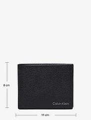 Calvin Klein - WARMTH BIFOLD 6CC W/BILL - lommebøker - ck black - 4