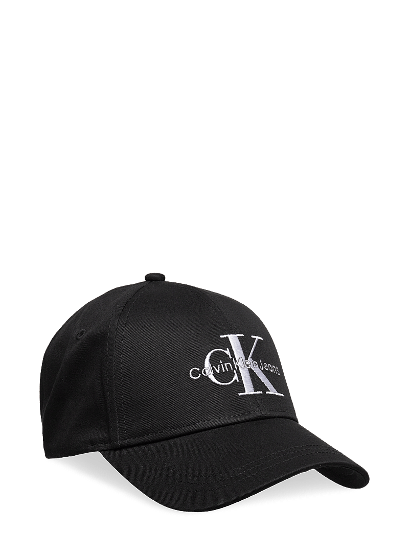 Calvin Klein - MONOGRAM CAP - nokamütsid - black - 0