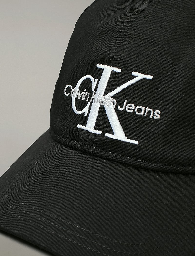 Calvin Klein - MONOGRAM CAP - nokamütsid - black - 3
