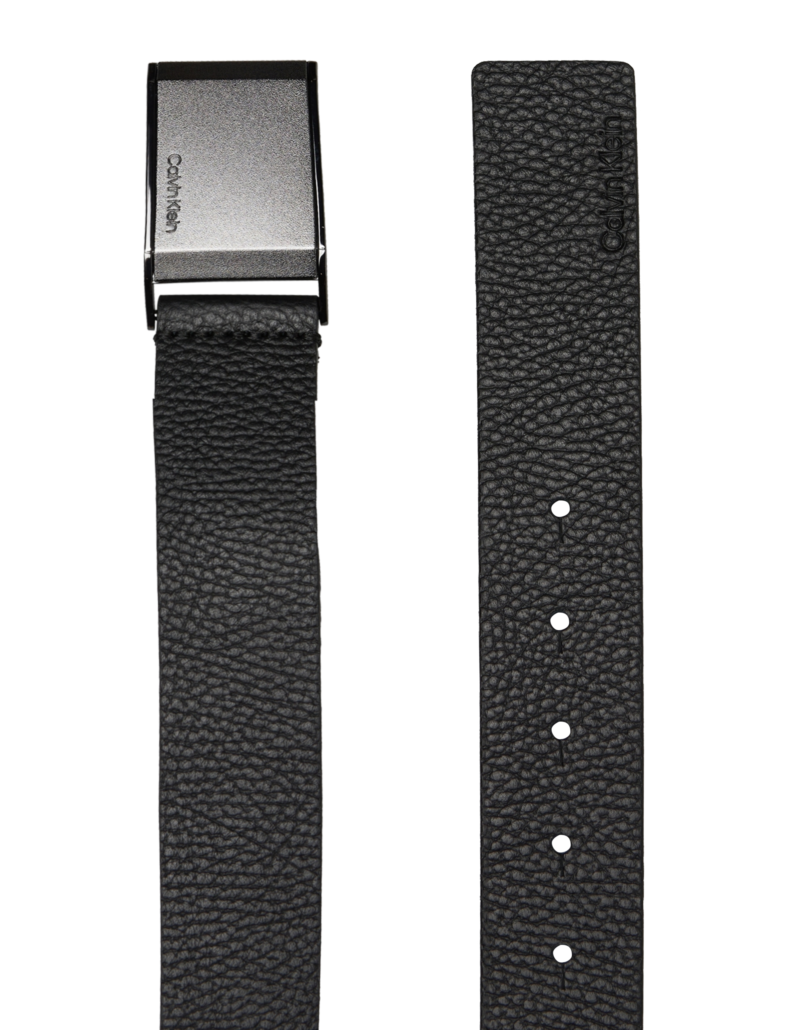 Calvin Klein - BEVELED PLAQUE PB 35MM - ck black - 1