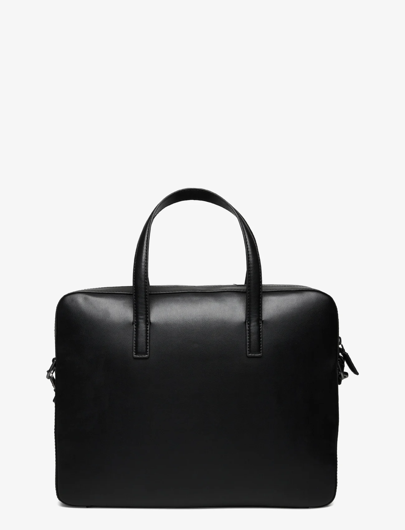 Calvin Klein - ICONIC PLAQUE LAPTOP BAG - laptoptassen - ck black - 1