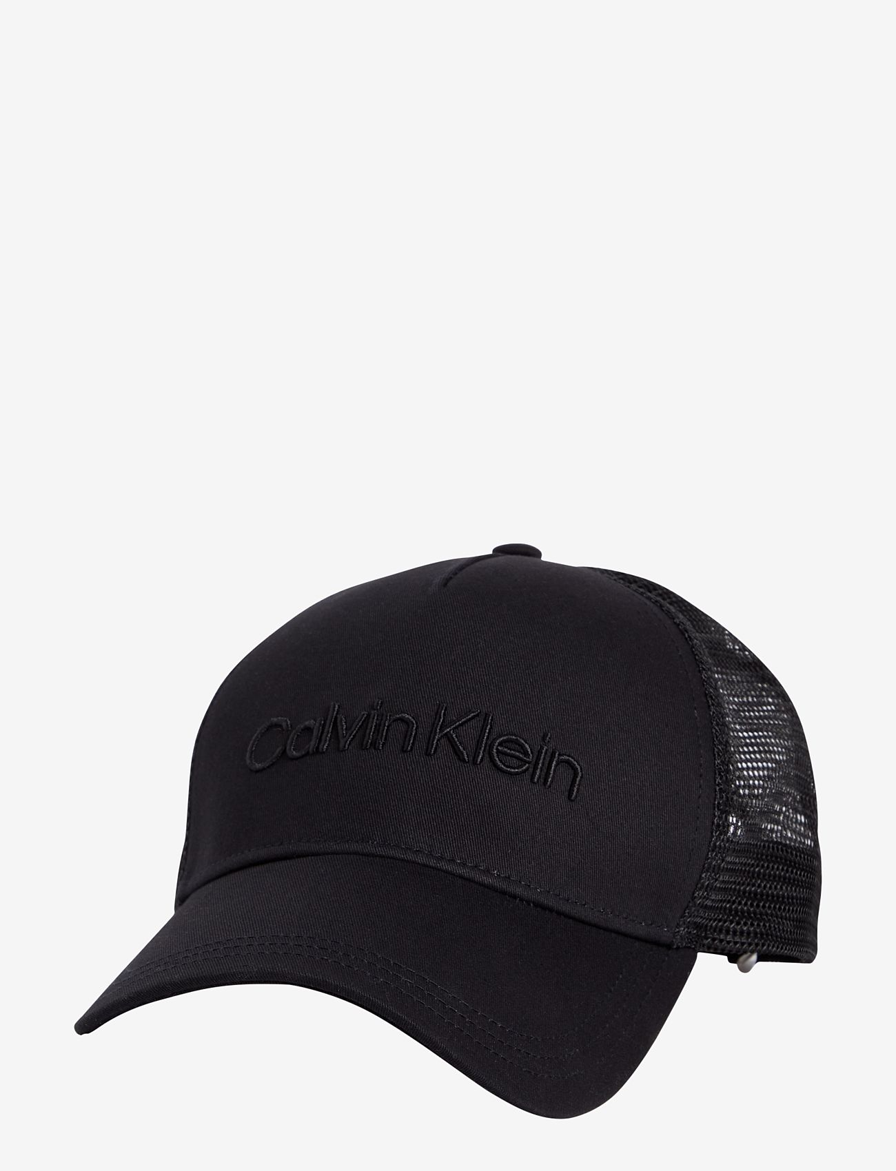 Calvin Klein - CALVIN EMBROIDERY TRUCKER - caps - ck black - 0