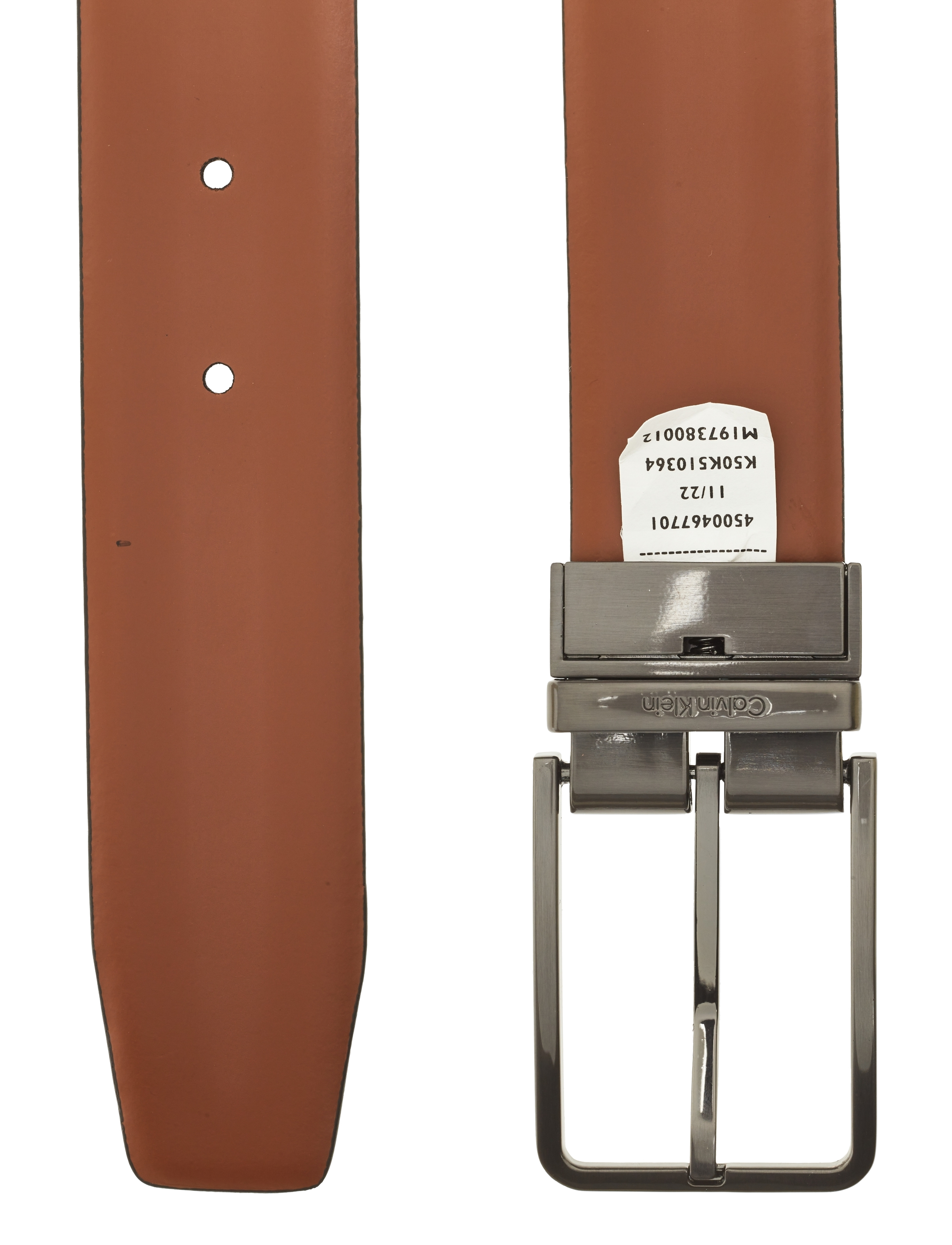 Calvin Klein - ADJ/REV SLIM FRAME 35MM - ck black/tan - 2