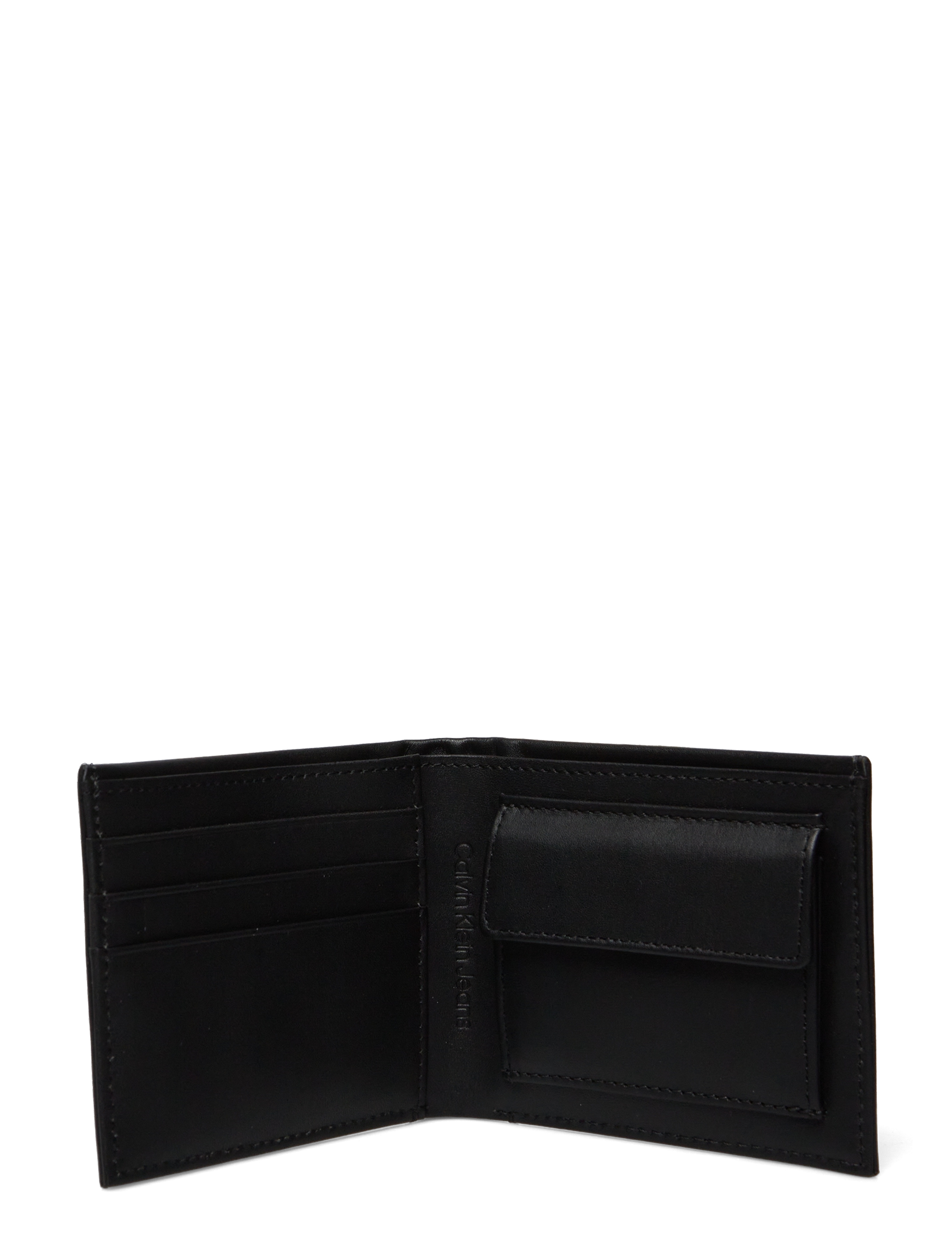 Calvin Klein - MONOGRAM SOFT BIFOLD W/COIN - black - 3