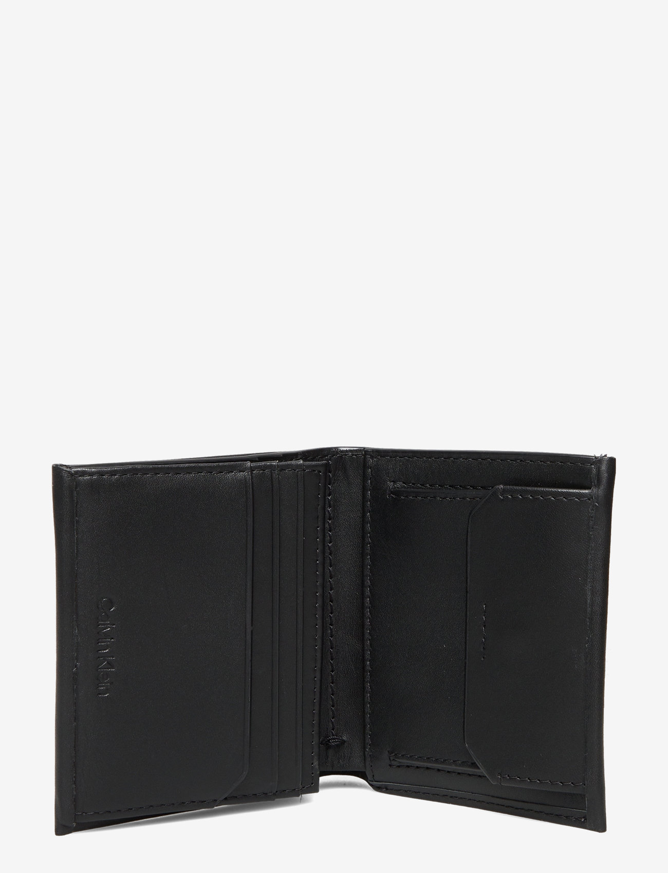 Calvin Klein - CK CONCISE TRIFOLD 6CC W/COIN - ck black - 3