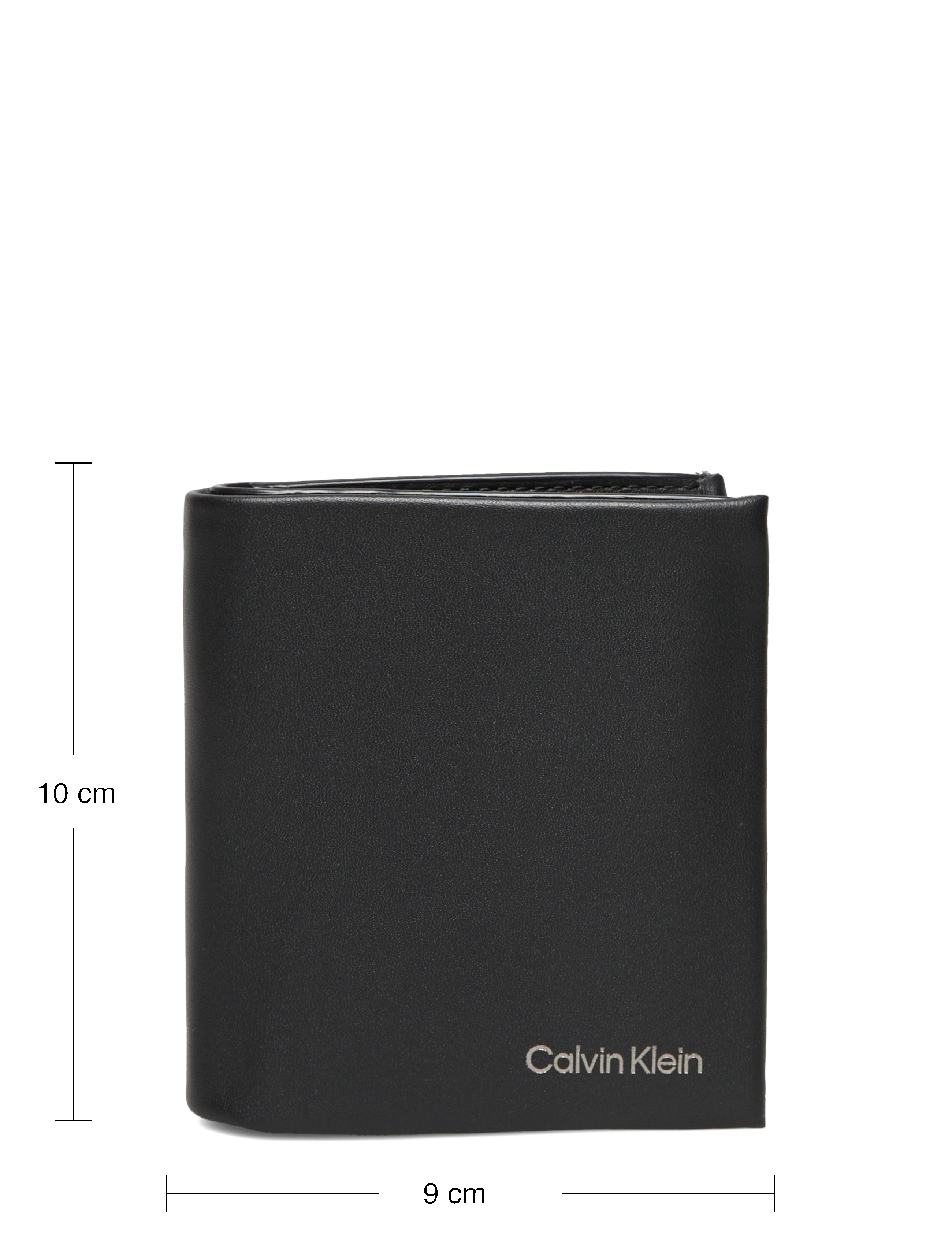 Calvin Klein - CK CONCISE TRIFOLD 6CC W/COIN - ck black - 4