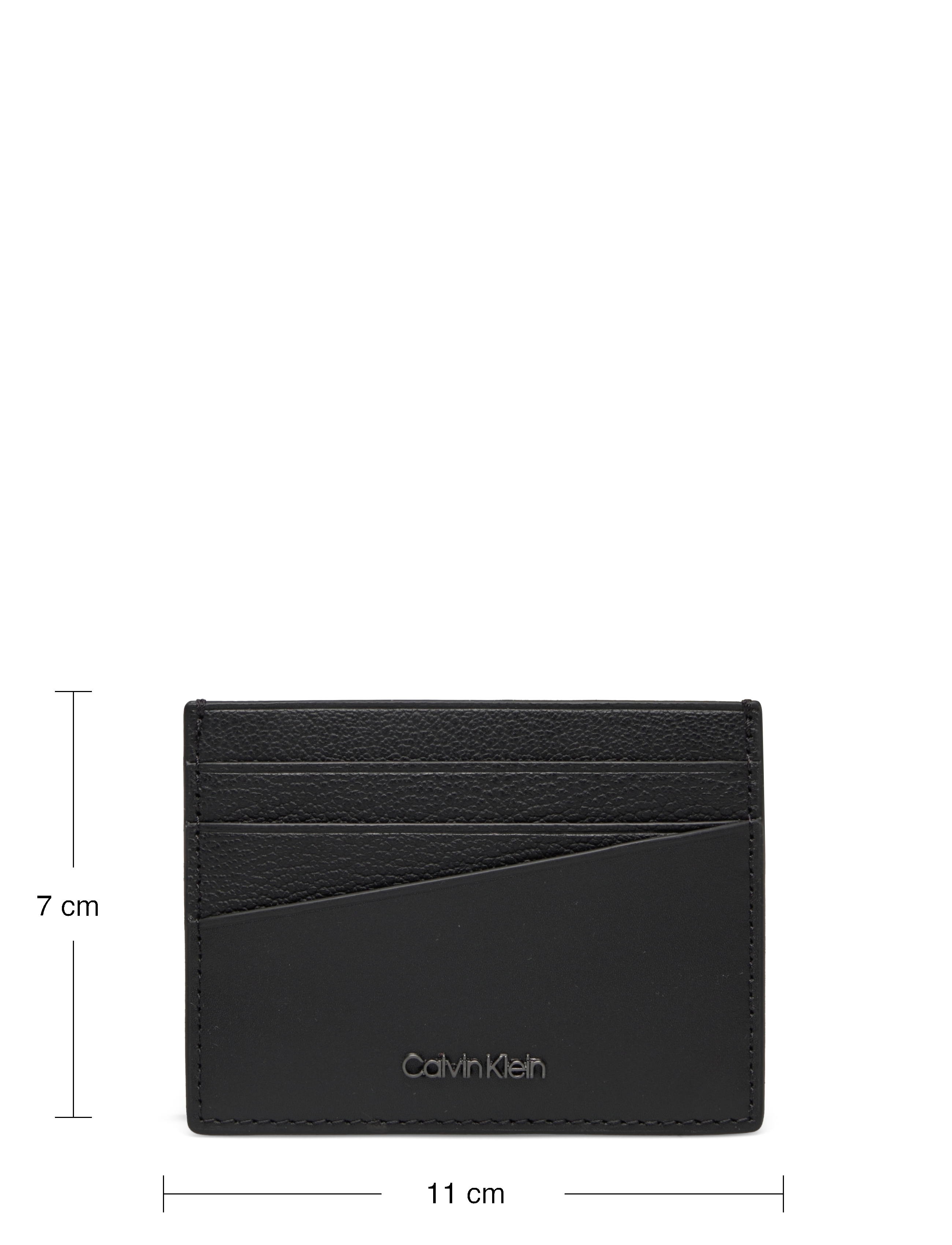 Calvin Klein - CK DIAGONAL CARDHOLDER 6CC - ck black - 3