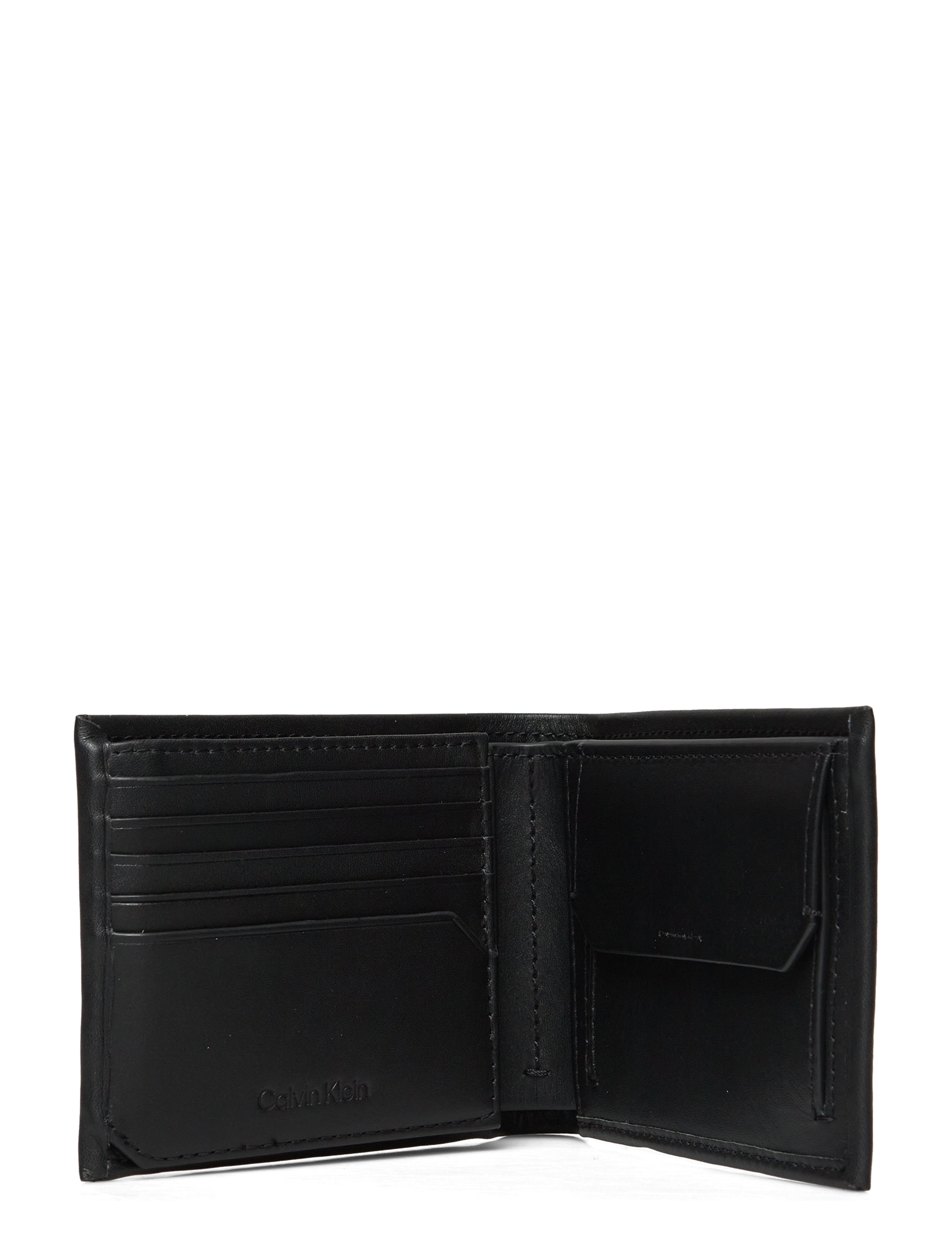 Calvin Klein - CK CONCISE TRIFOLD 10CC W/COIN L - ck black - 3