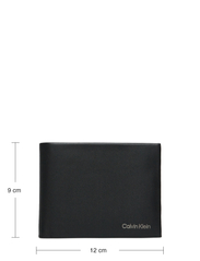 Calvin Klein - CK CONCISE TRIFOLD 10CC W/COIN L - ck black - 4