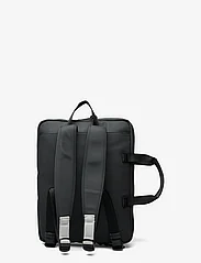 Calvin Klein - RUBBERIZED SLIM CONV LAPTOP BAG - laptop bags - ck black - 1