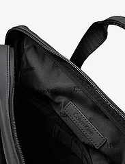 Calvin Klein - RUBBERIZED SLIM CONV LAPTOP BAG - laptop bags - ck black - 4