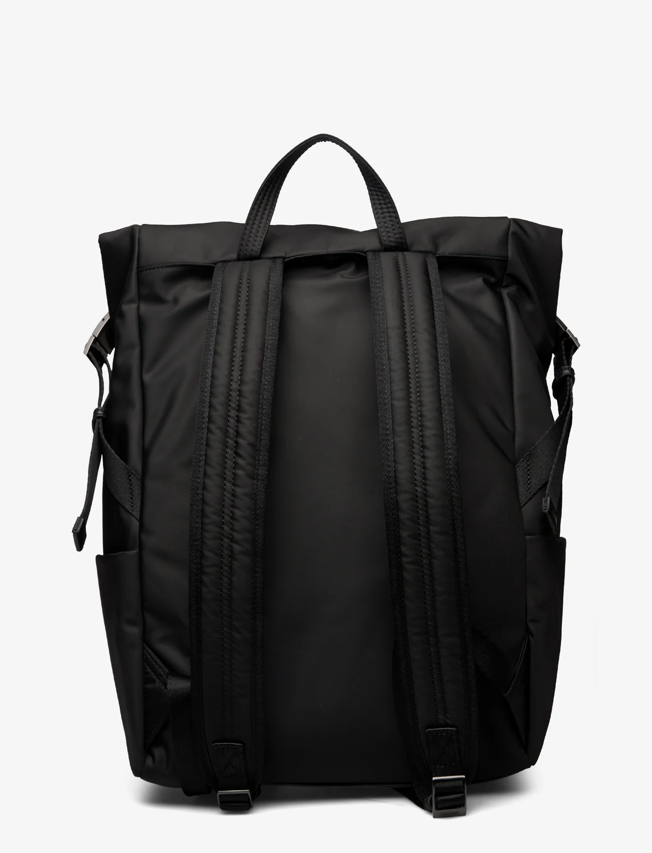 Calvin Klein - MULTI PCKT NYLON FLAP BP - rucksäcke - ck black - 1