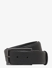 Calvin Klein - ADJ/REV SLIM FRAME TEX 35MM - belts - black pebble/black check - 0