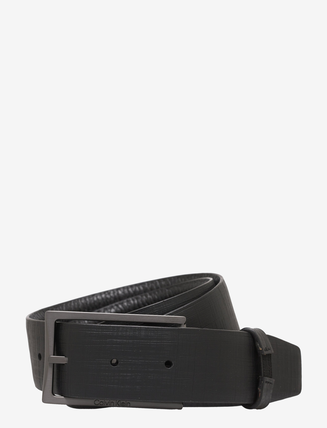 Calvin Klein - ADJ/REV SLIM FRAME TEX 35MM - black pebble/black check - 1