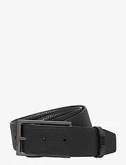 Calvin Klein - ADJ/REV SLIM FRAME TEX 35MM - belts - black pebble/black check - 1