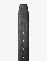 Calvin Klein - ADJ/REV SLIM FRAME TEX 35MM - belts - black pebble/black check - 4