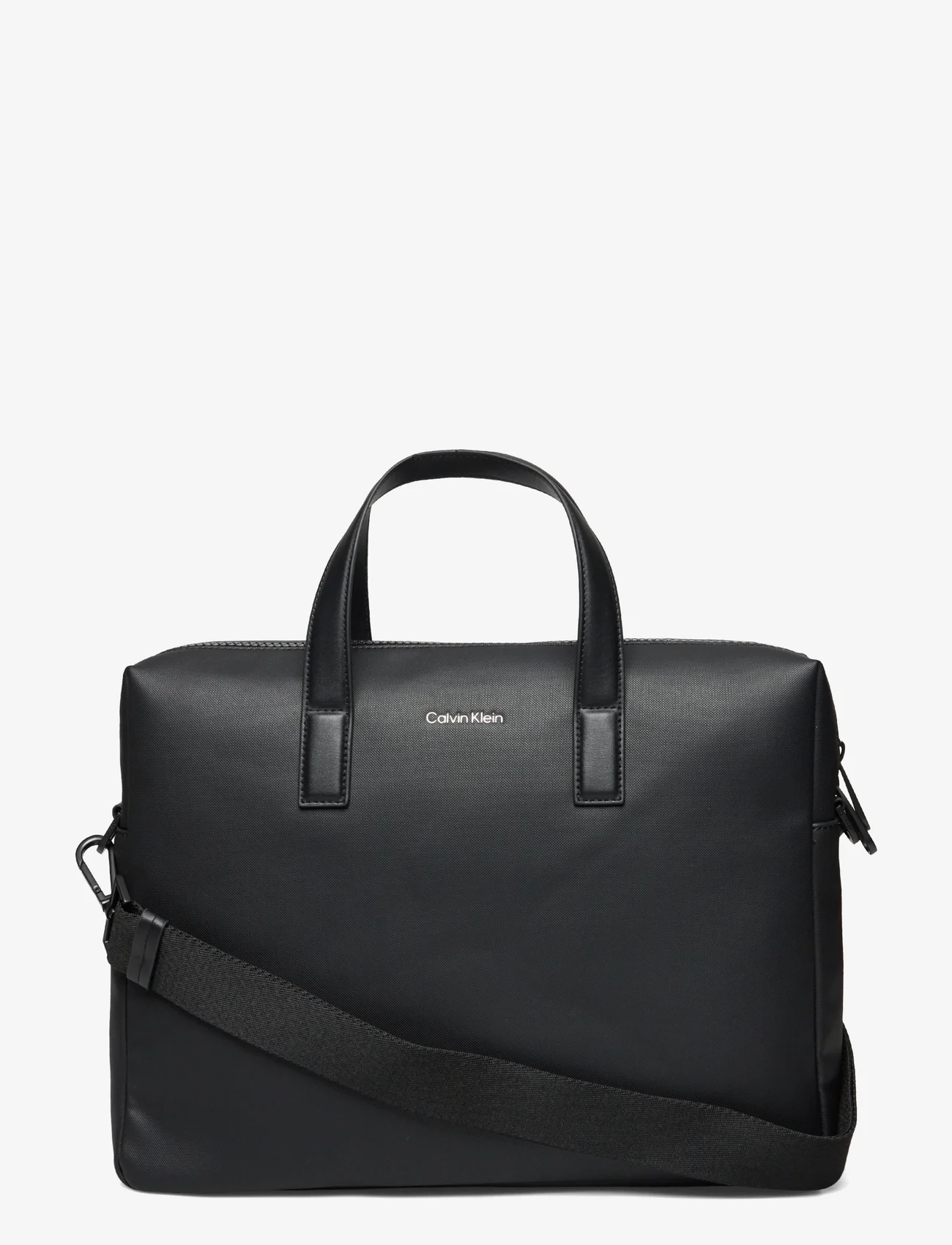Calvin Klein - CK MUST LAPTOP BAG - torby komputerowe - ck black pique - 0