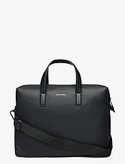 Calvin Klein - CK MUST LAPTOP BAG - nešiojamųjų kompiuterių krepšiai - ck black pique - 0
