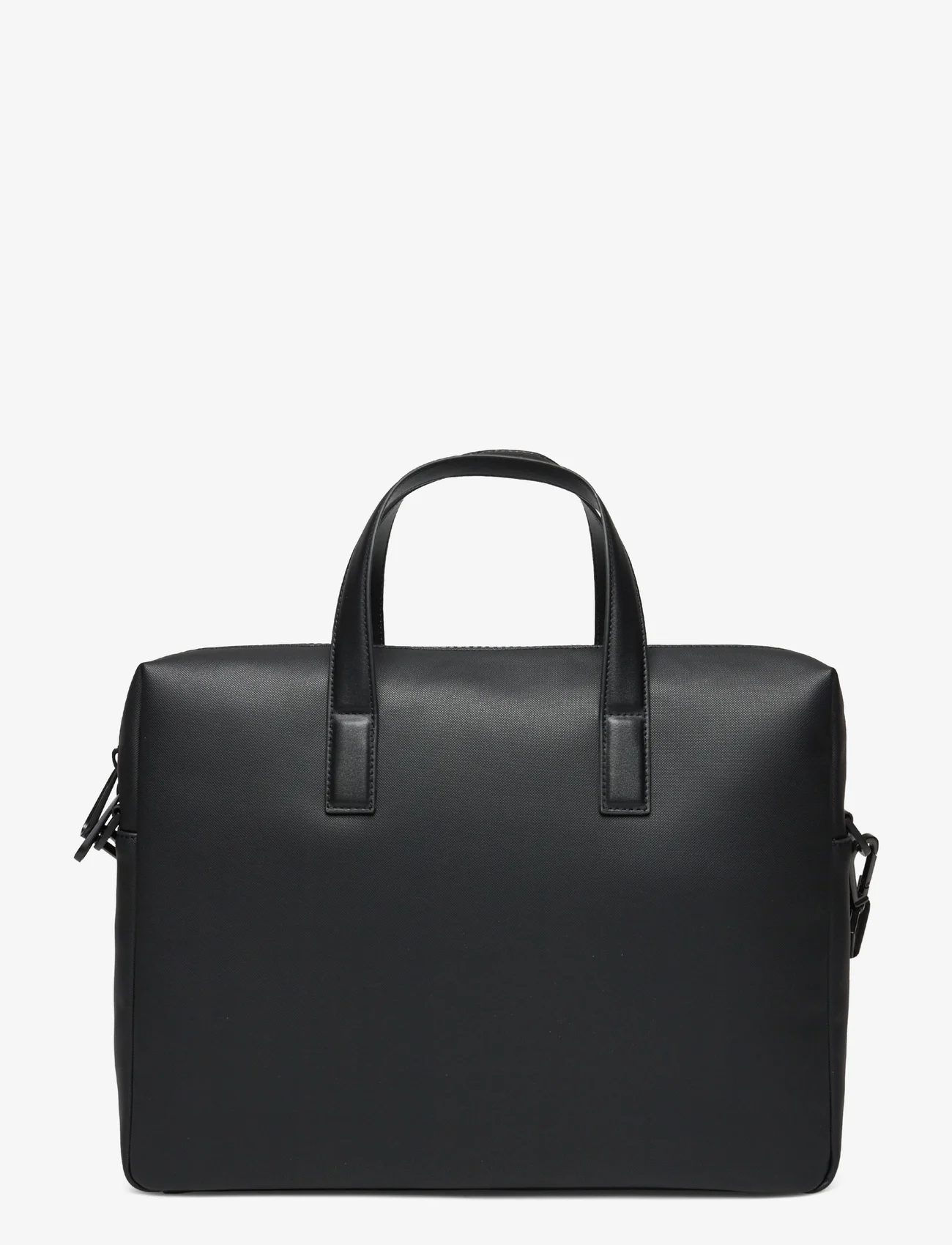Calvin Klein - CK MUST LAPTOP BAG - somas portatīvajiem datoriem - ck black pique - 1