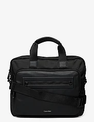Calvin Klein - CK ELEVATED LAPTOP BAG - laptop bags - ck black - 0