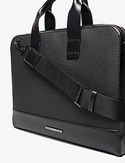 Calvin Klein - MODERN BAR SLIM LAPTOP BAG - somas portatīvajiem datoriem - ck black - 3