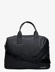 Calvin Klein - RUBBERIZED WEEKENDER - weekend bags - ck black - 0