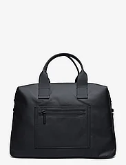 Calvin Klein - RUBBERIZED WEEKENDER - weekend bags - ck black - 1