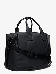 Calvin Klein - RUBBERIZED WEEKENDER - laisvalaikio krepšiai - ck black - 2