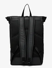 Calvin Klein - RUBBERIZED ROLL TOP BP - bags - ck black - 1