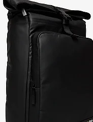 Calvin Klein - RUBBERIZED ROLL TOP BP - bags - ck black - 3