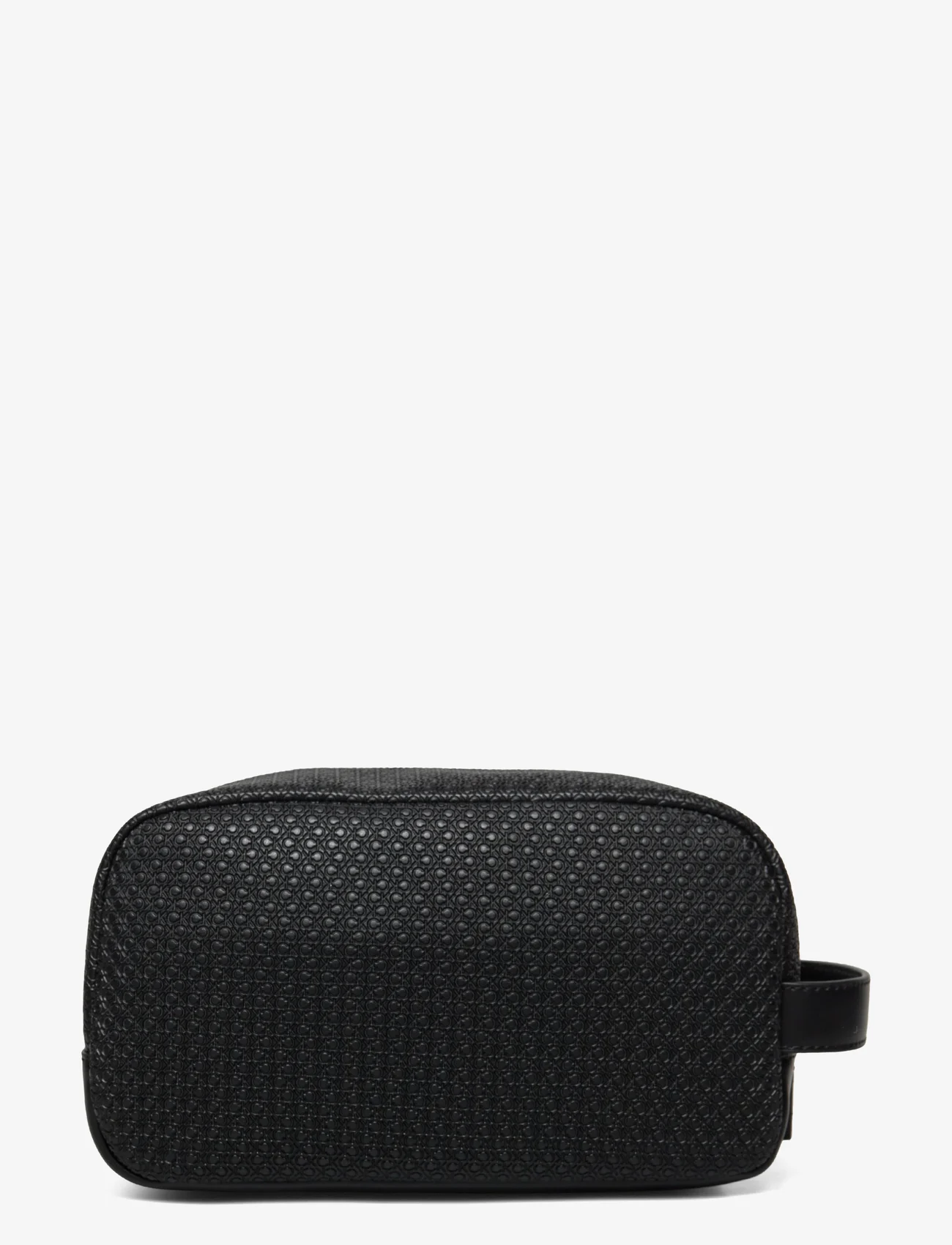 Calvin Klein - MODERN BAR WASHBAG MONO - toiletry bags - black nano mono - 1