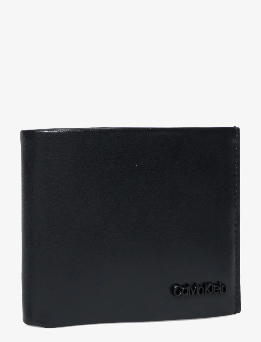Calvin klein wallet leather deals
