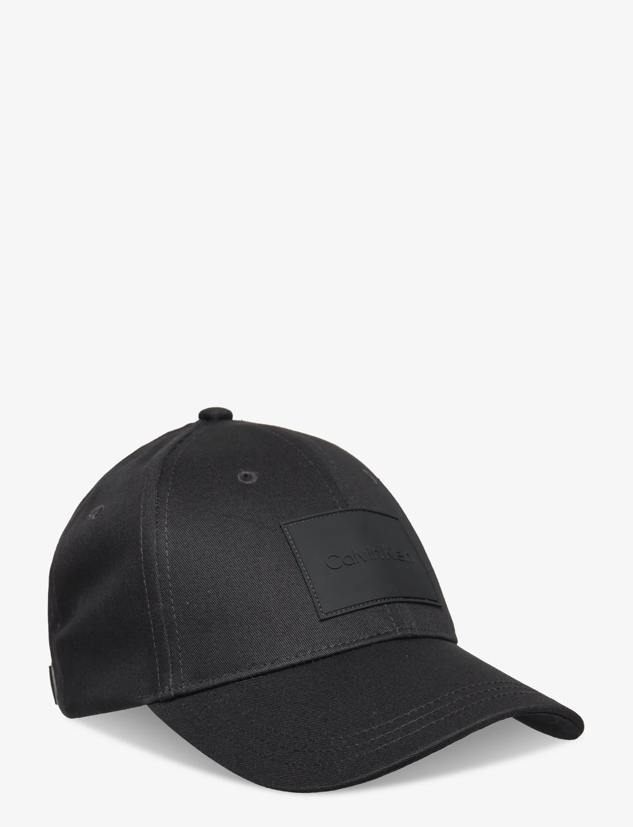 Calvin Klein - TONAL RUBBER PATCH BB CAP - czapki - ck black - 0