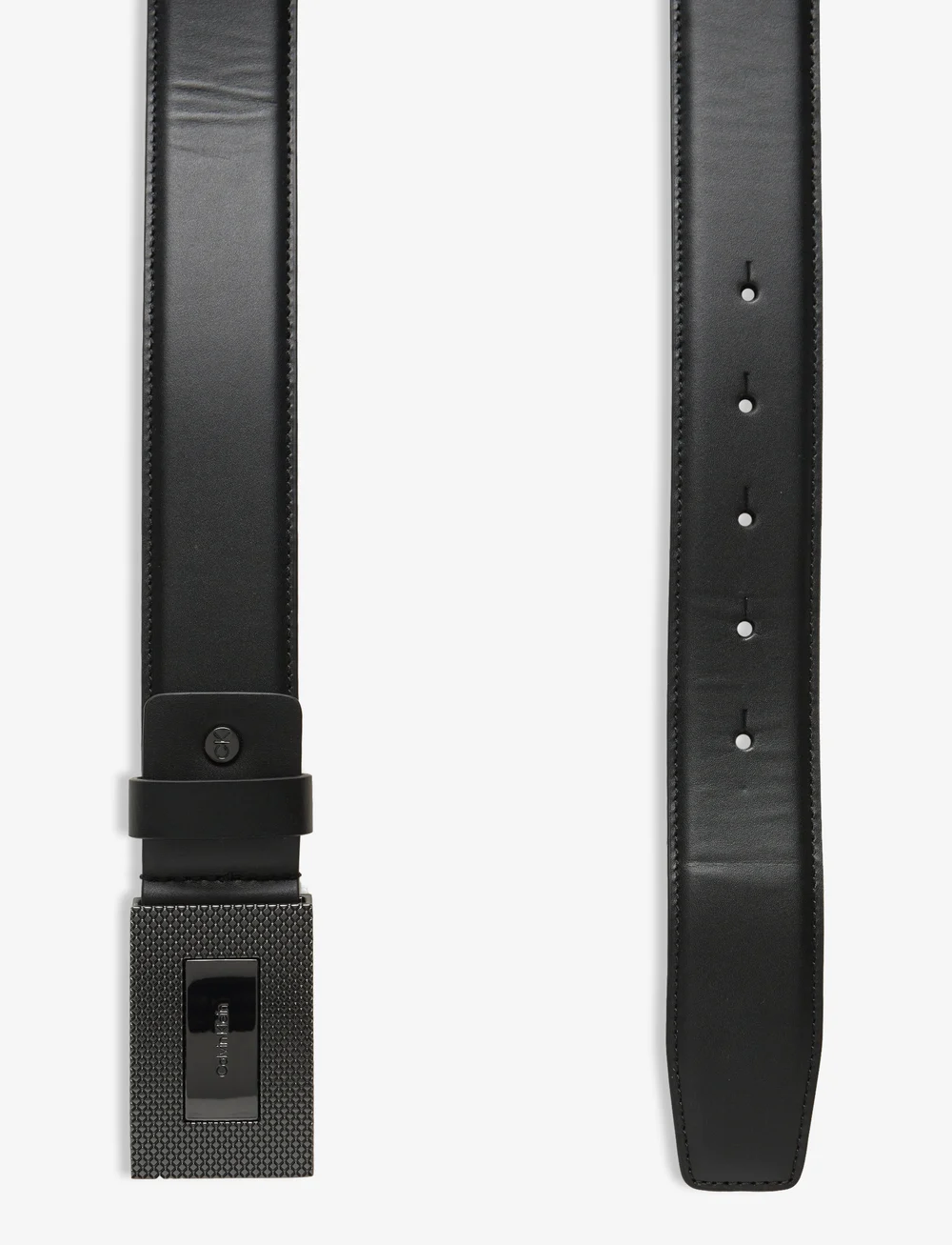 Calvin Klein Adj Formal Pique Plaque 35mm - Belts