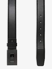 Calvin Klein - ADJ FORMAL PIQUE PLAQUE 35MM - ceintures classiques - ck black - 1